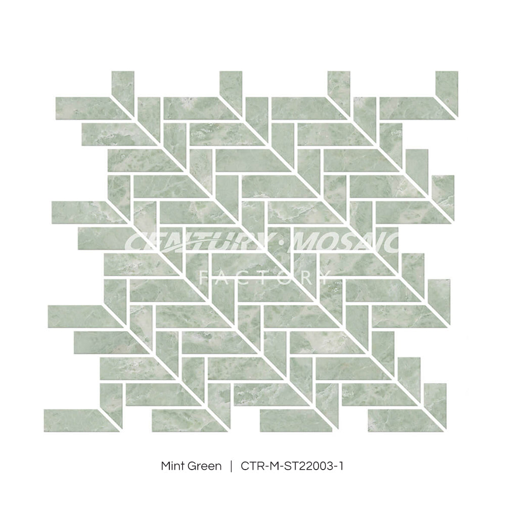 L Shaped Marble Mosaic Manufacturer