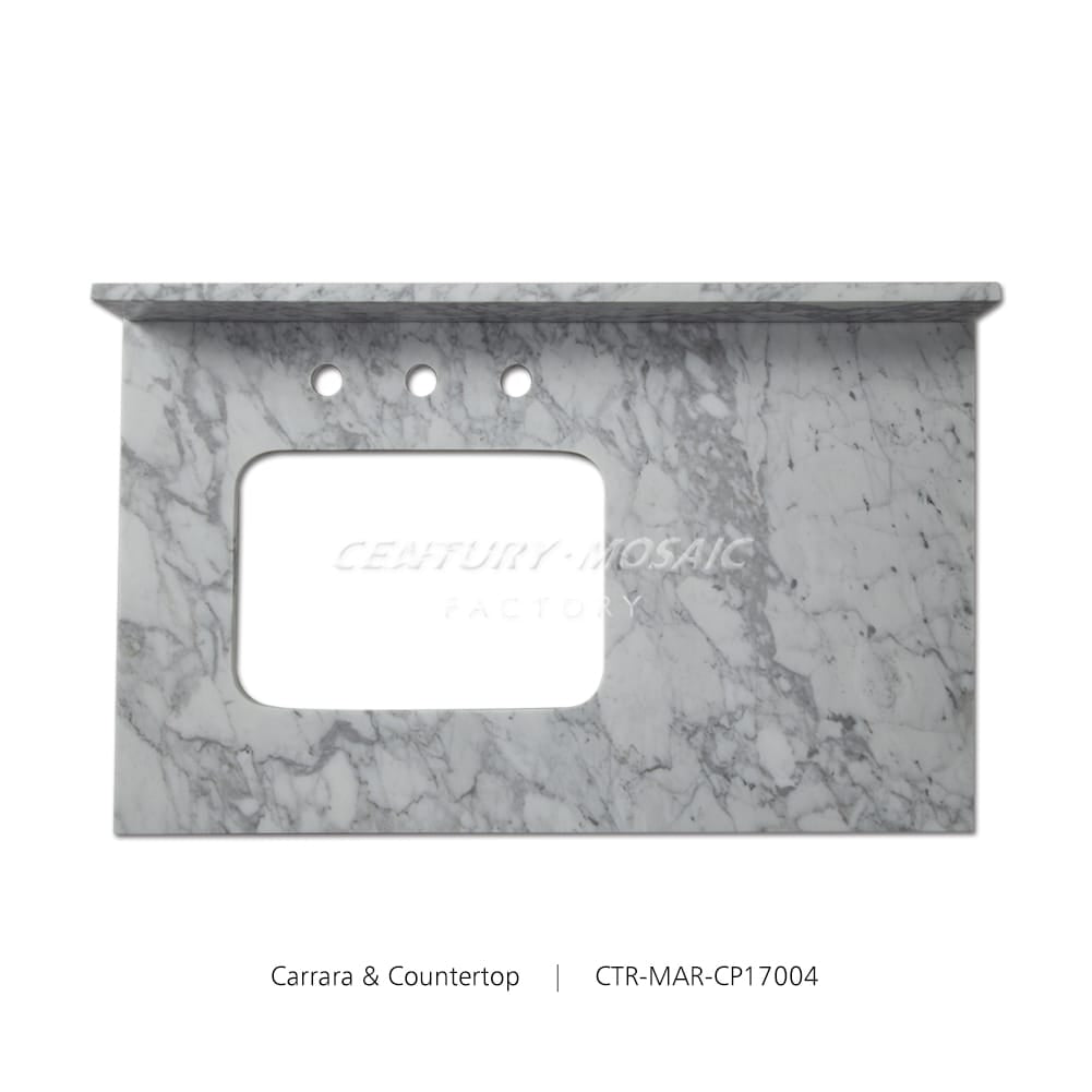 Carrara Marble White Polished Countertop Wholesale