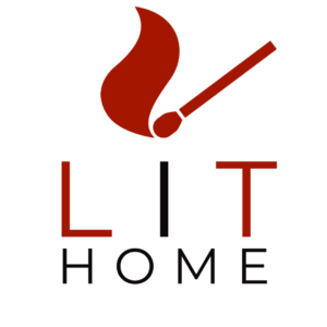 Lit Home Logo, Wreaths by LIT Home,