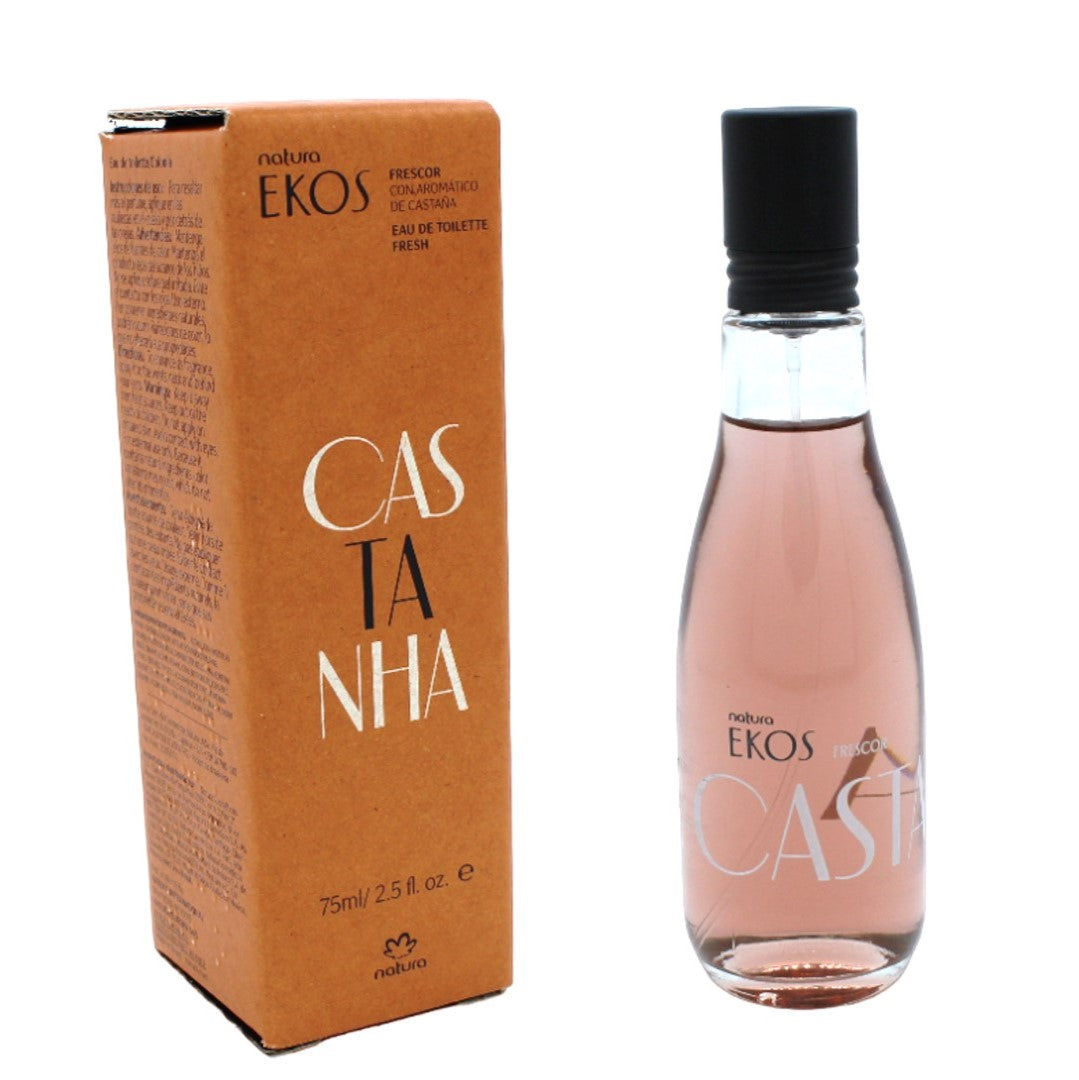 Ekos Frescor Castanha Colônia, Perfume, Natura, 75ml - latin-flavour