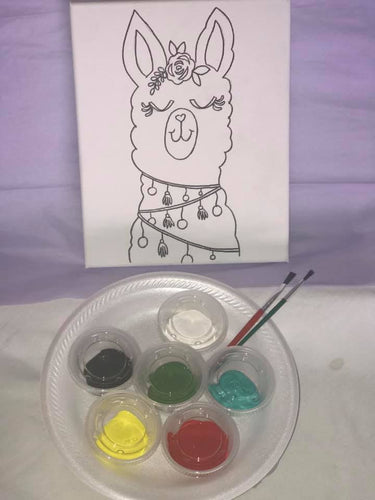 Llama Kid’s Paint Kit