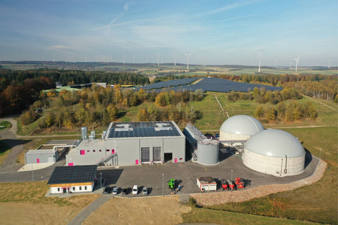 Die Vorgärungsanlage in Kirchberg ist seit 2021 in Betrieb und eines der Vorzeigeprojekte im Rhein-Hunsrück-Kreis.