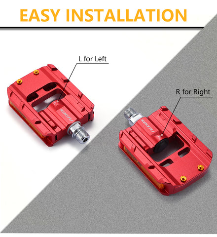 How to install the KOOTU foldable pedals