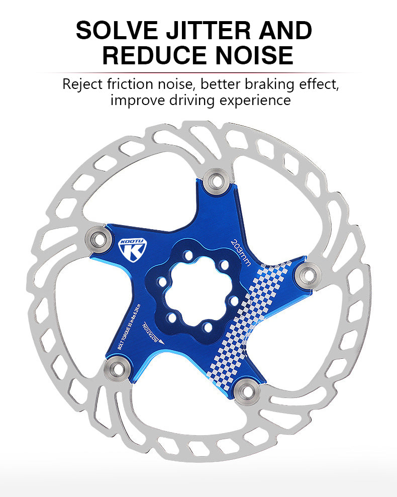 KOOTU disc brake rotor and hub assembly