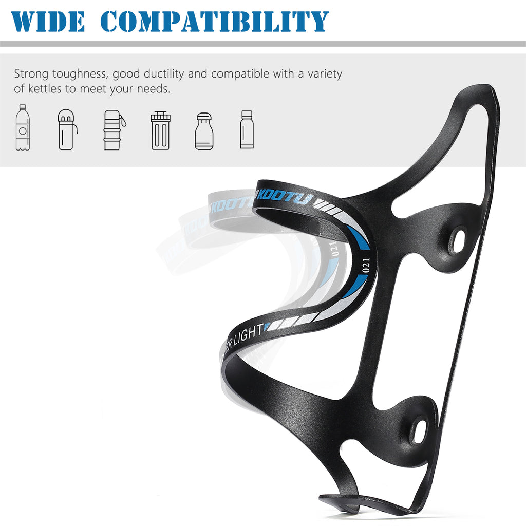 Universal water bottle cage