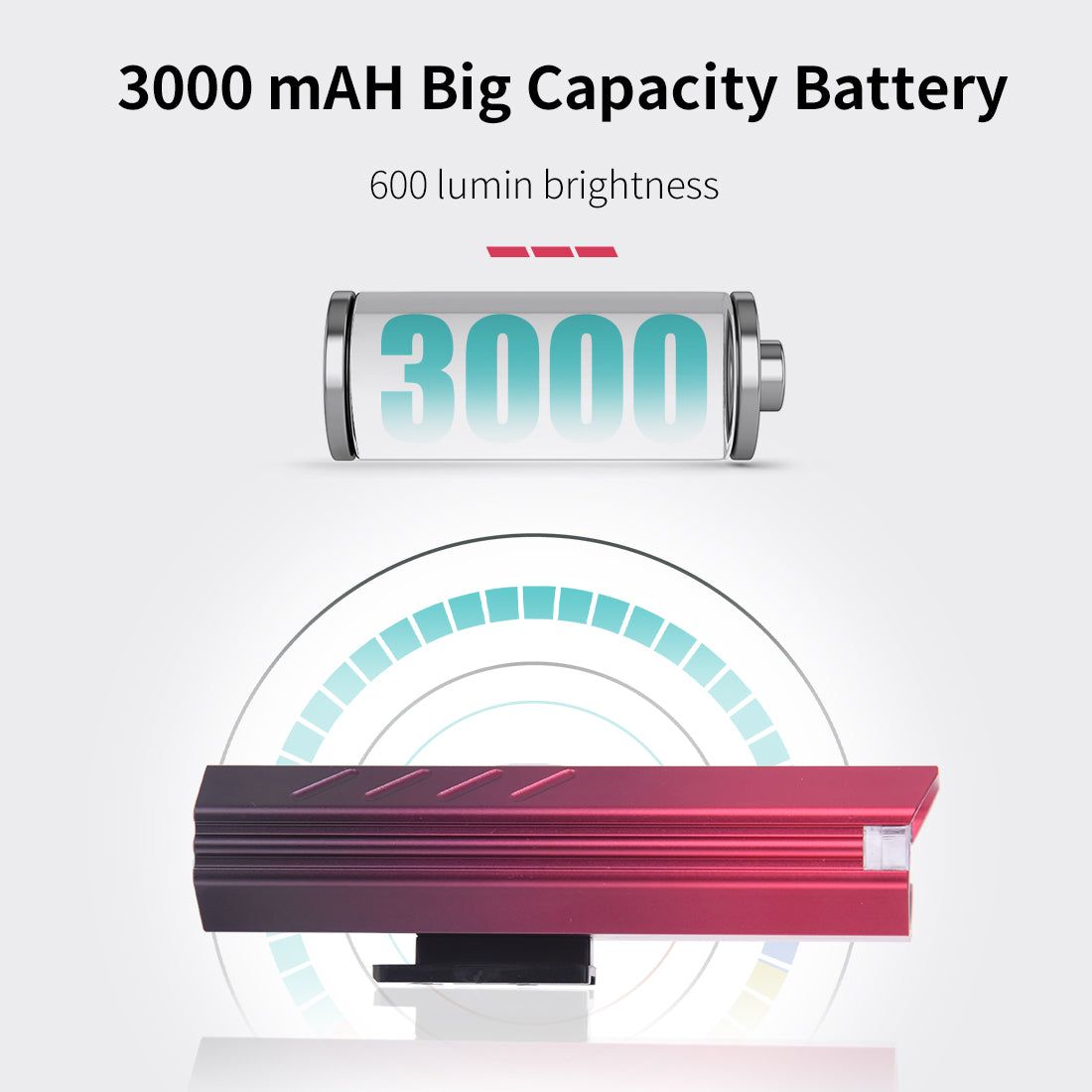 3000 mAH Big Capacity Battery