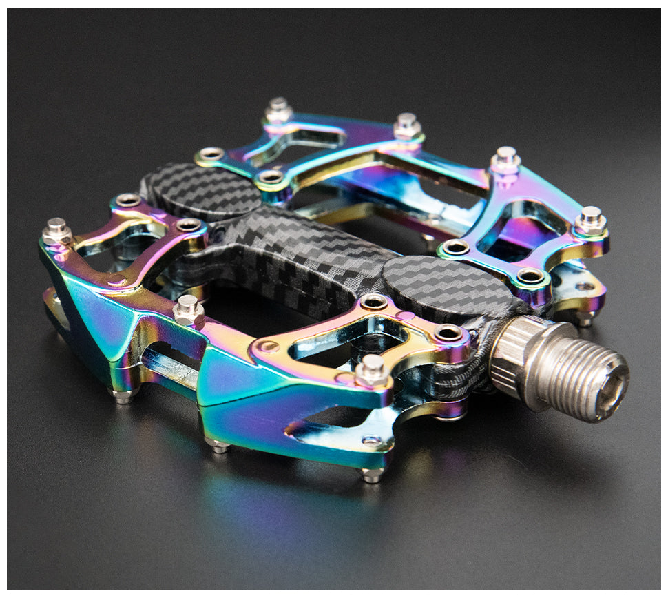 KOOTU Mountain Bike Pedals Colorful Chameleon Pedals for Mtb 9/16'' Universal Pedals-KOOTU BIKE