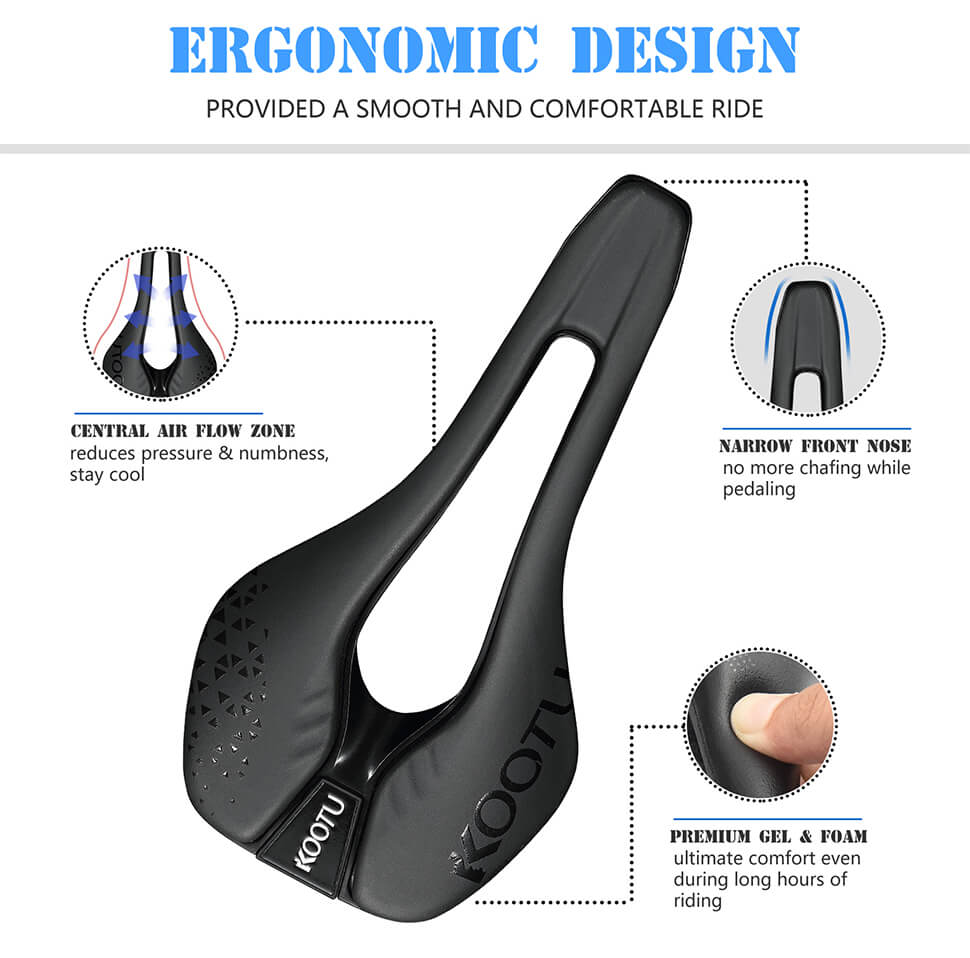 Ergonomic saddle masters lightweight saddle-KOOTU