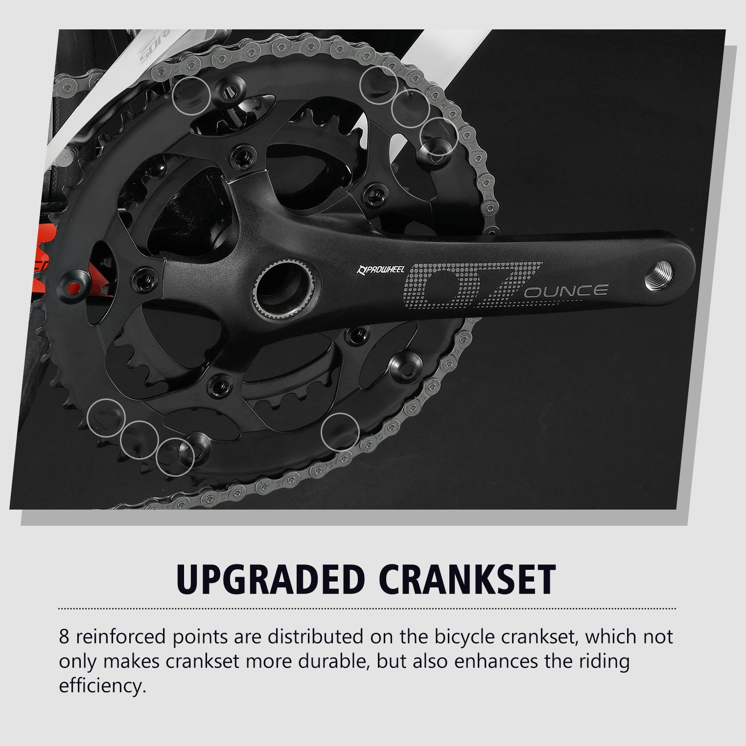 SAVA warwind3.0 carbon fiber road bike with one-piece hollow crankset