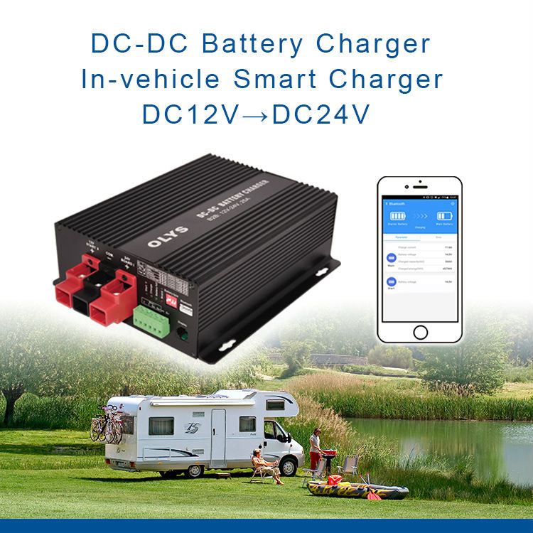 24V 50A DC to DC Charger – LiFePO4 OZ