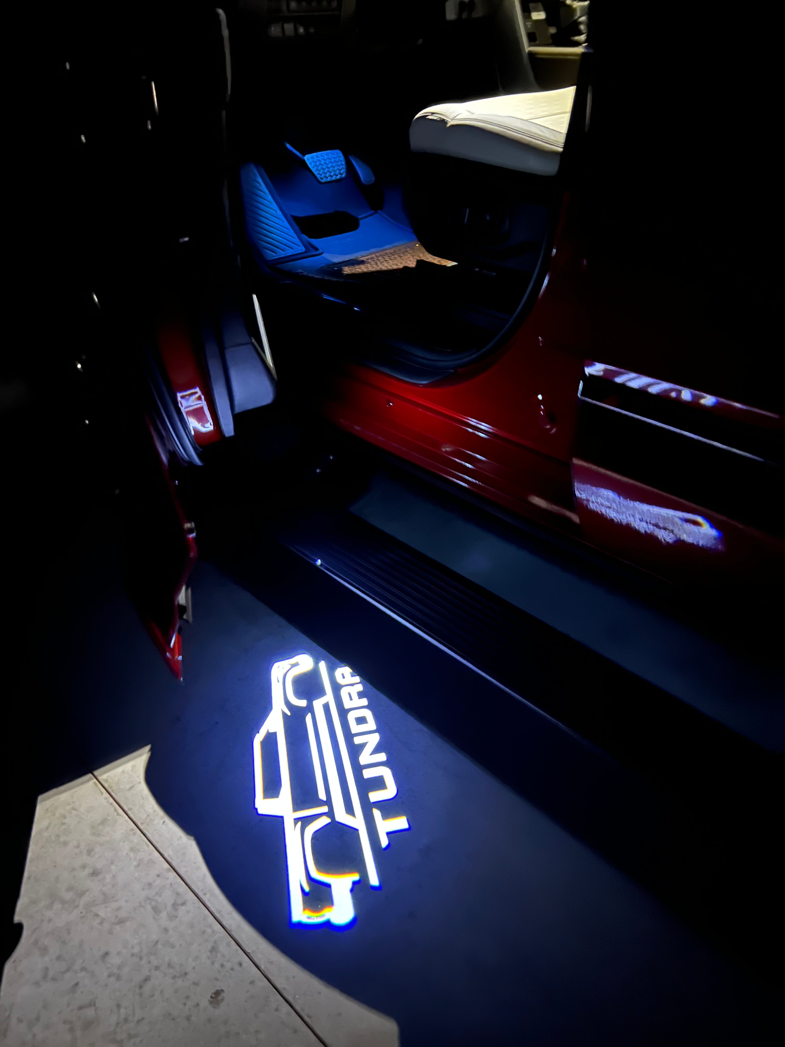 Toyota Tundra Welcome Lights 2Pcs Entry LED Light Car Adjustable | MVPAUTO SUPPLIES