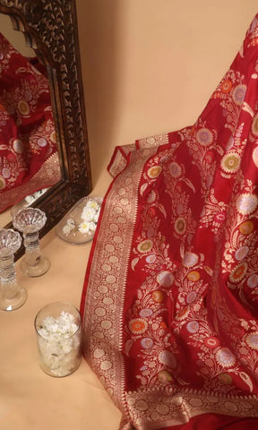 Unveiling Timeless Elegance Banarasi Sarees - The Saree of the Season - Sri Krishna Silks