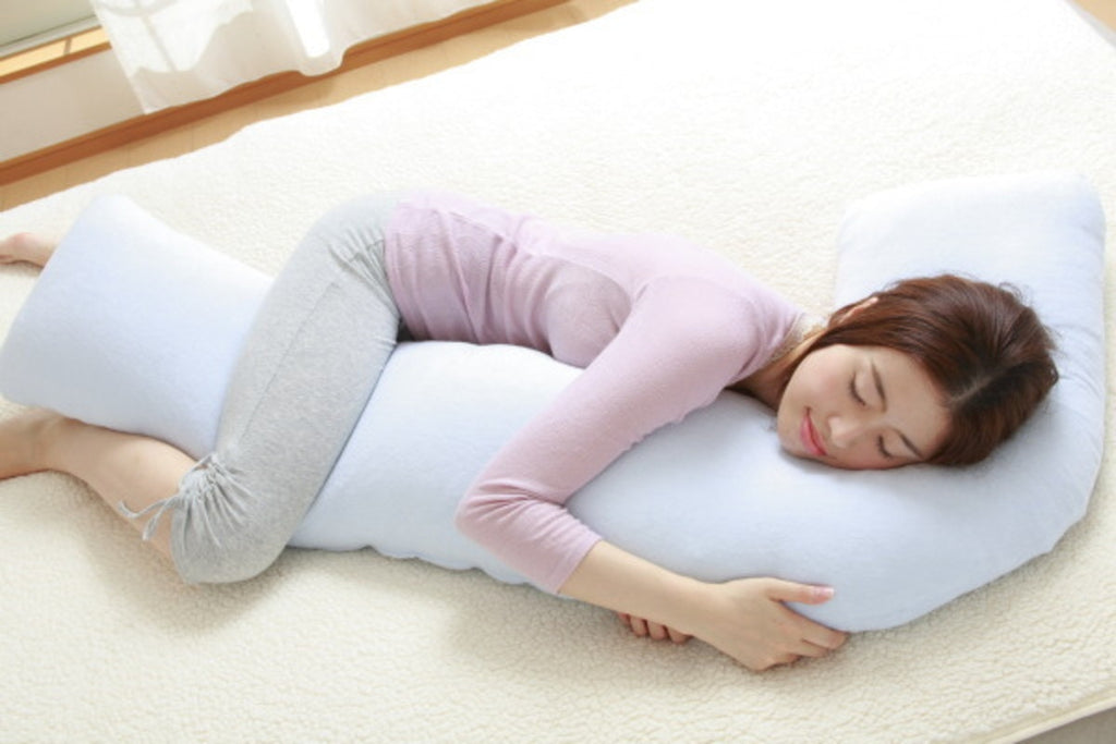 l shaped pregnancy pillow