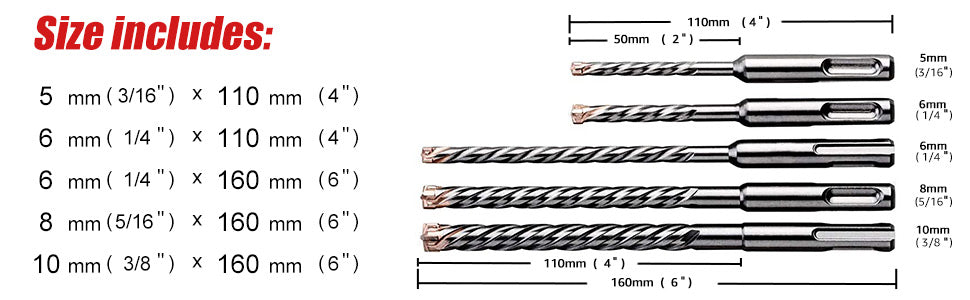 Hammer Drill Bits