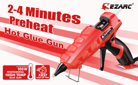 EZARC Heavy Duty Hot Melt Glue Gun, Hot Melt Glue Gun, Best Hot Glue Gun, Best Glue Gun, Heavy Duty Glue Gun