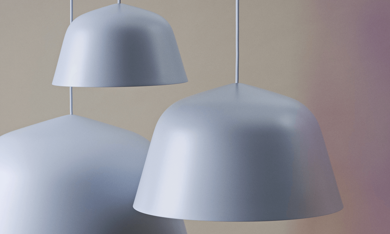 muuto ambit pendant blue