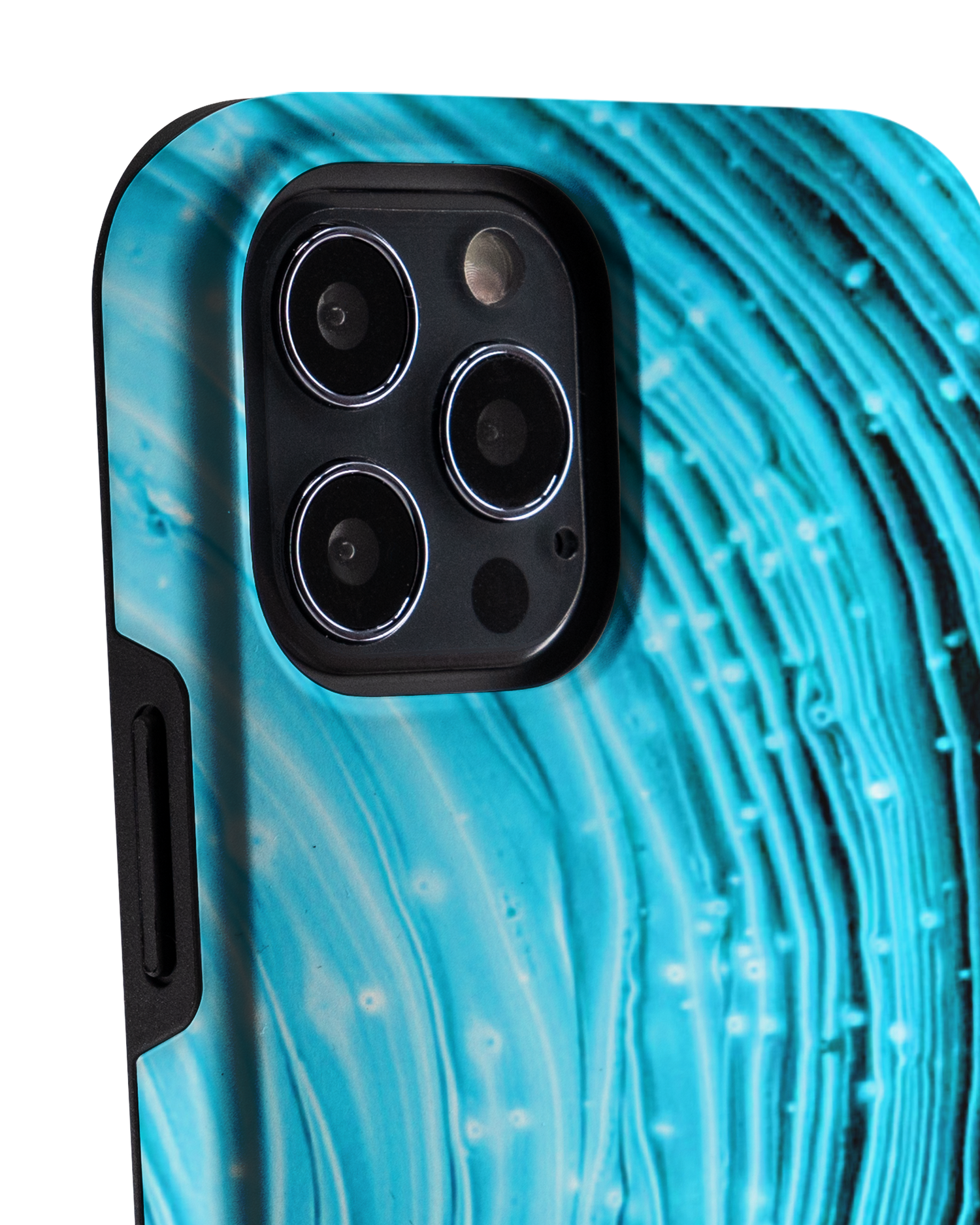 Turquoise Ripples Premium Handyhülle Apple iPhone 12 Pro Max