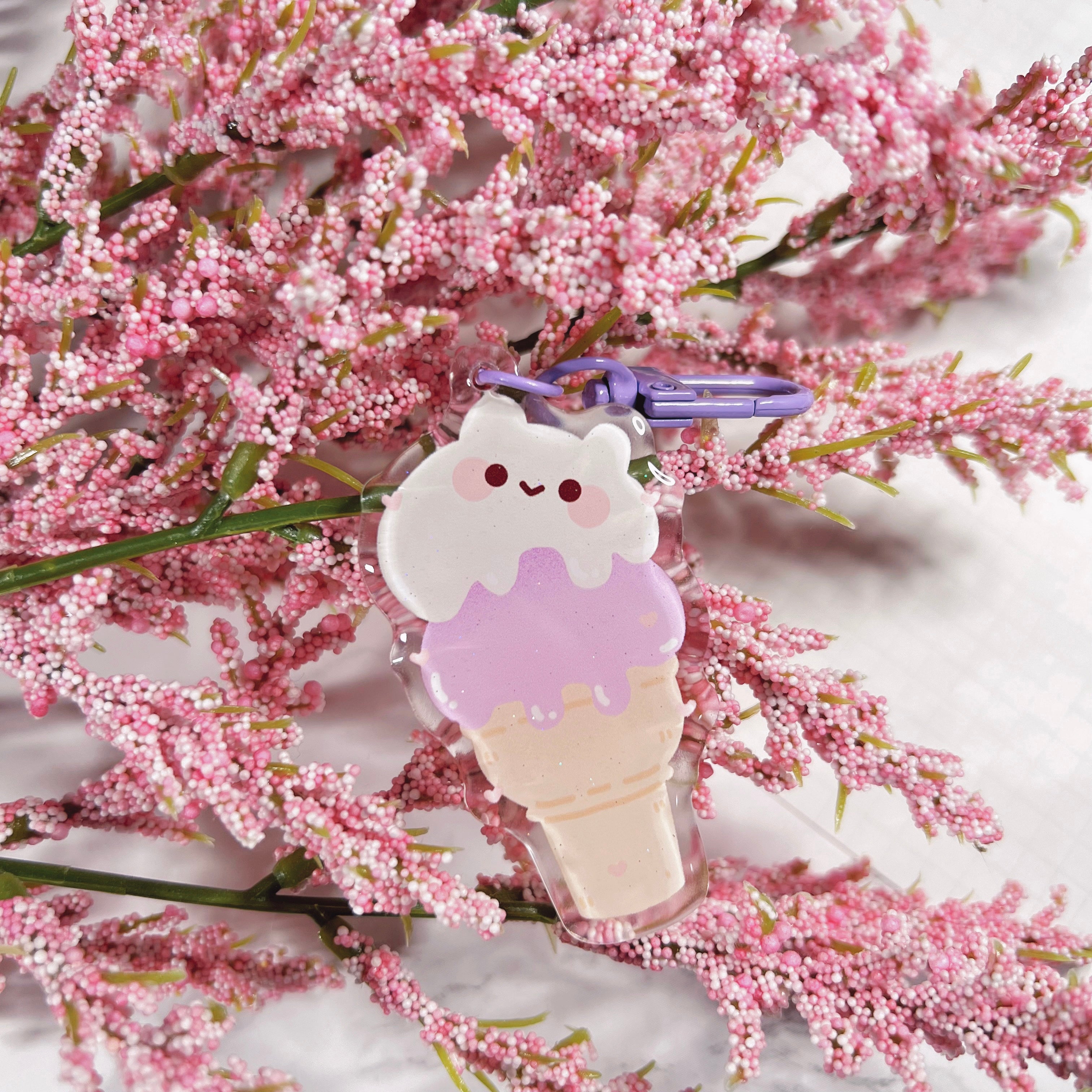 Ice Cream Keychain