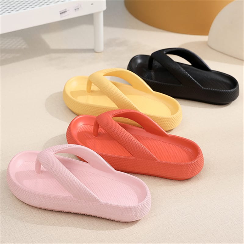 Summer Non-Slip Flip Flops for Women - Eva Sole Bathroom Slippers