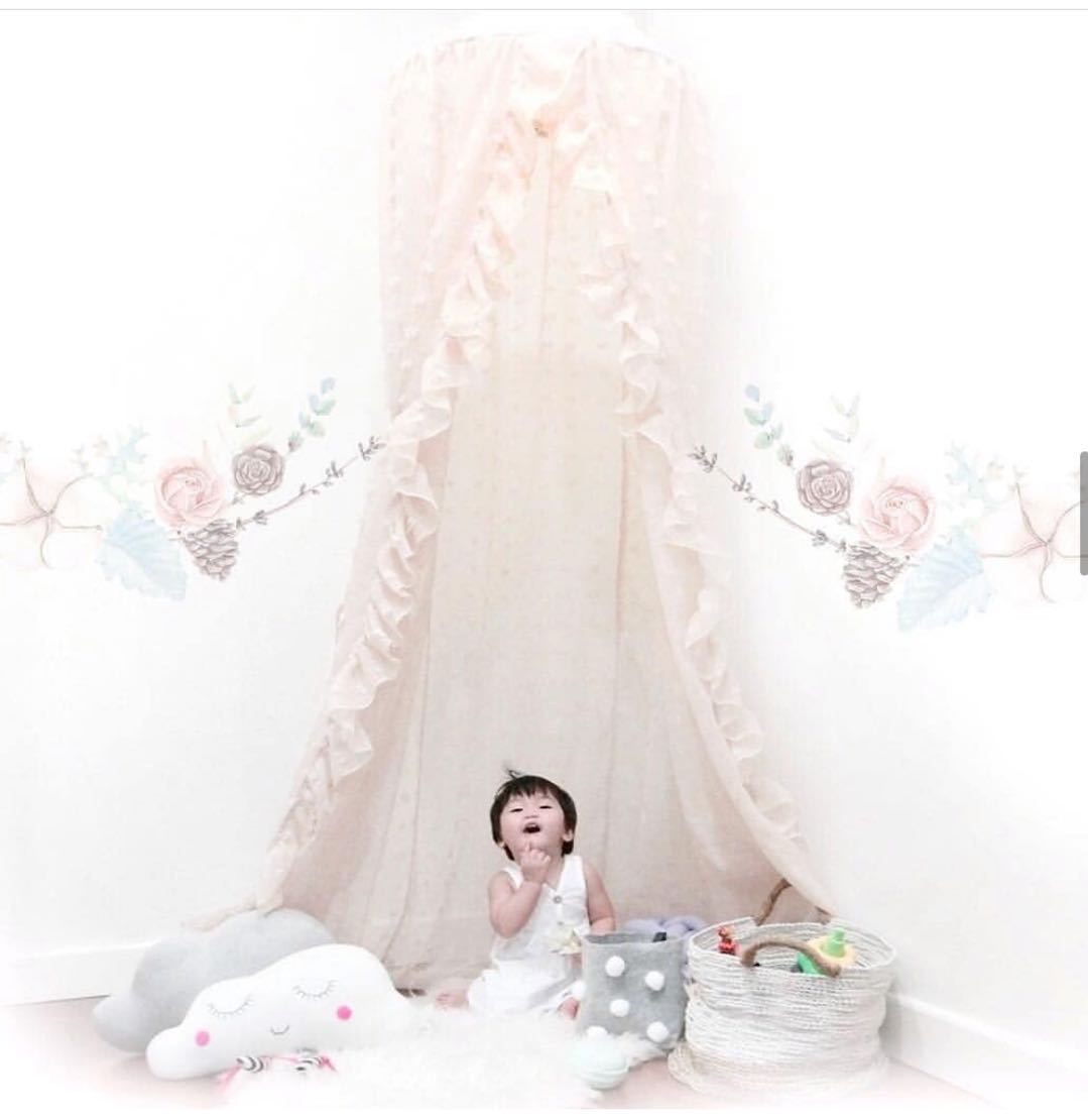 Lace Crib Curtain