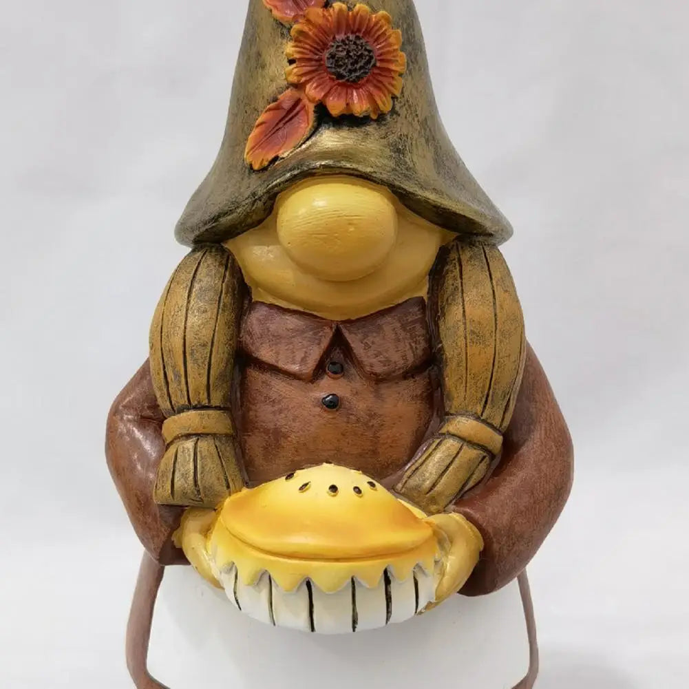 Creative Pumpkin Dwarf Sculpture