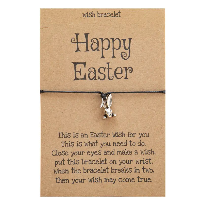 Easter Rabbit Blessing Card