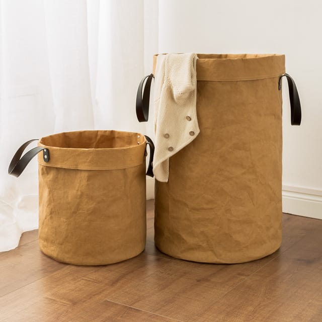 Foldable Wastebasket for Bedroom and Bathroom