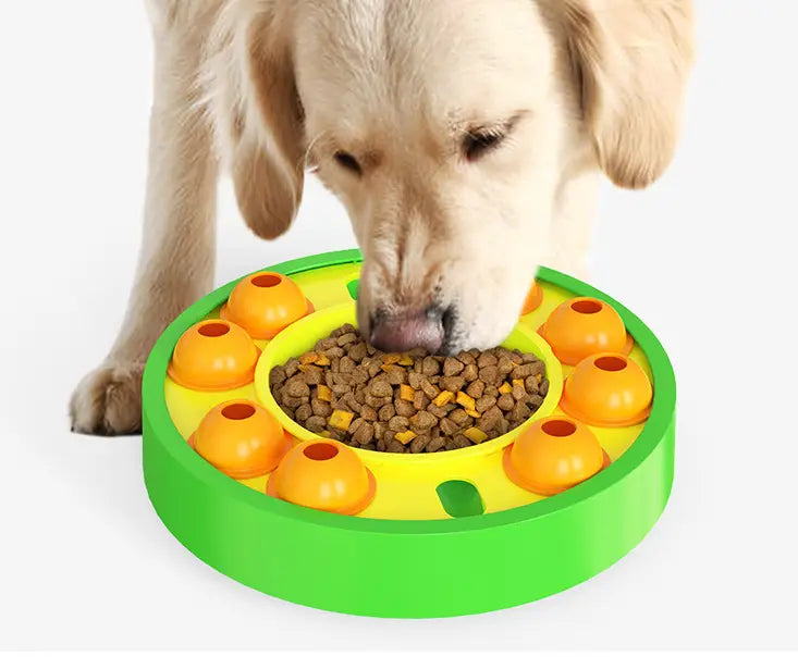 Interactive Puzzle Toy for Dogs - Slow Feeder Food Dispenser