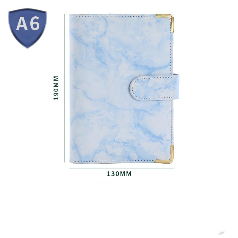 Removable Notepad with Elegant Marble Pattern