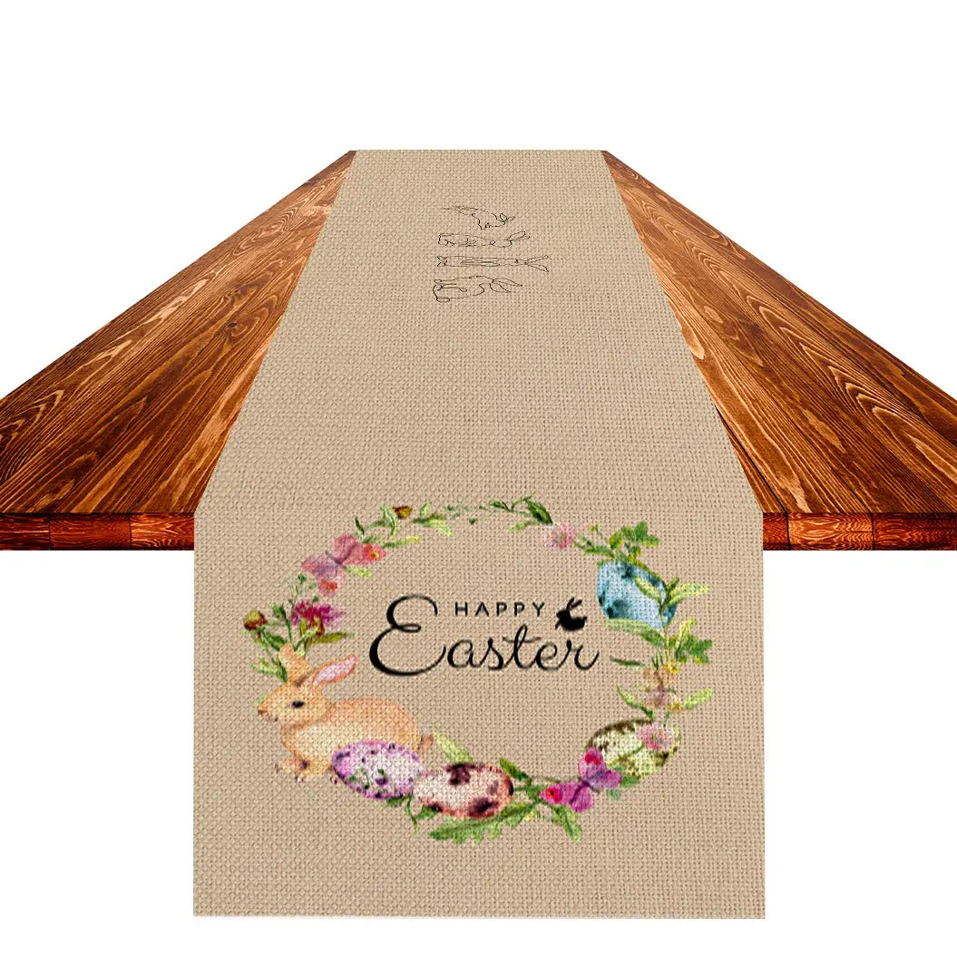 Easter Table Flag Tablecloth