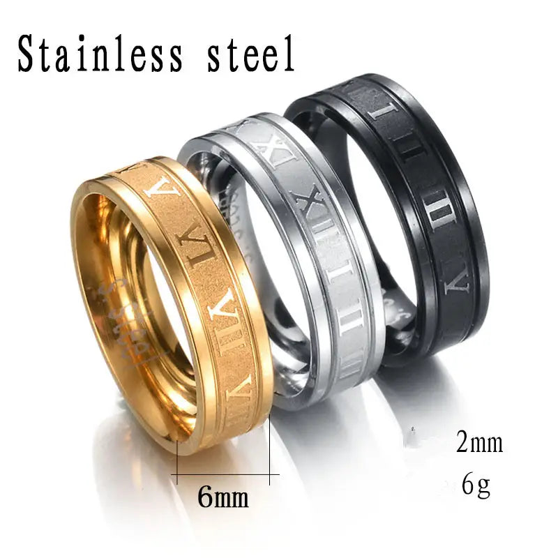 Men?€?s Stainless Steel Ring