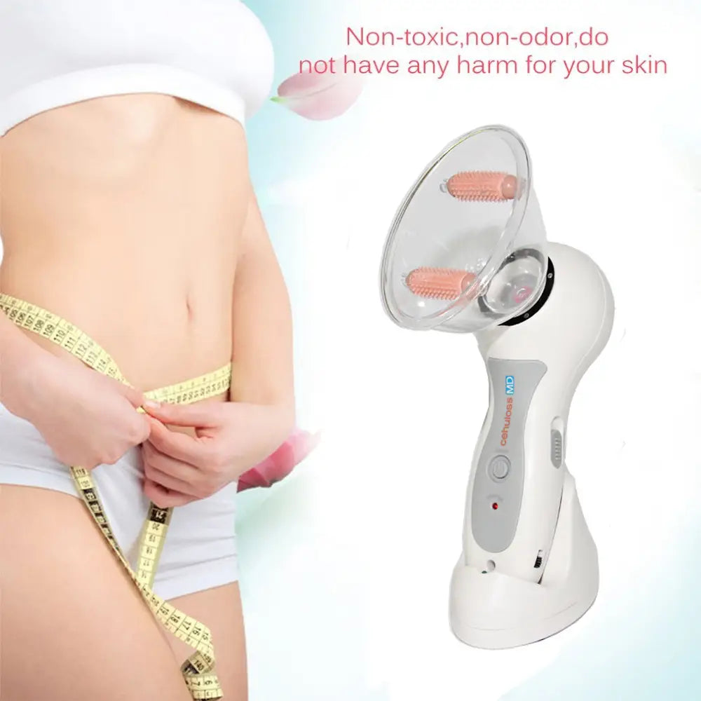 Portable Anti-Cellulite Massager with Vacuum Cans