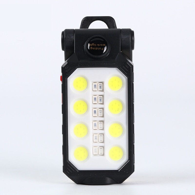 Folding USB Rechargeable Work Light - Portable Camping Lantern with Magnet