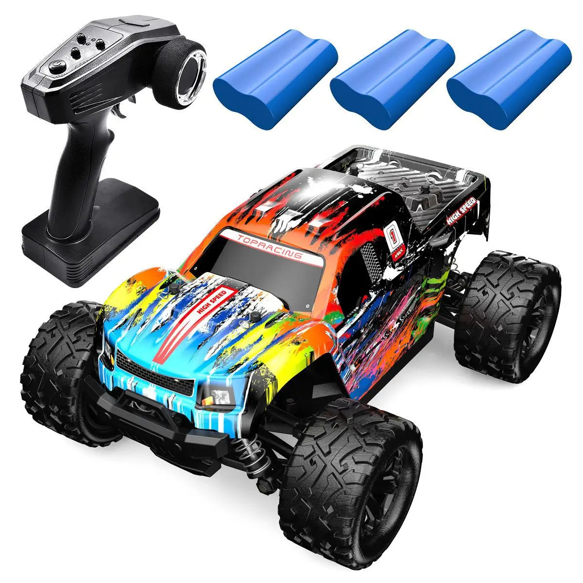 High-speed Bigfoot 4WD RC Car