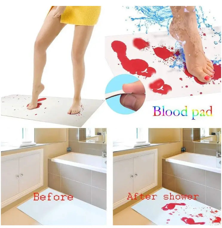 Blood Bath Mat for Halloween