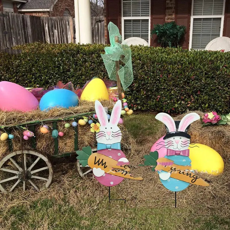 Easter Animal Garden Ornaments