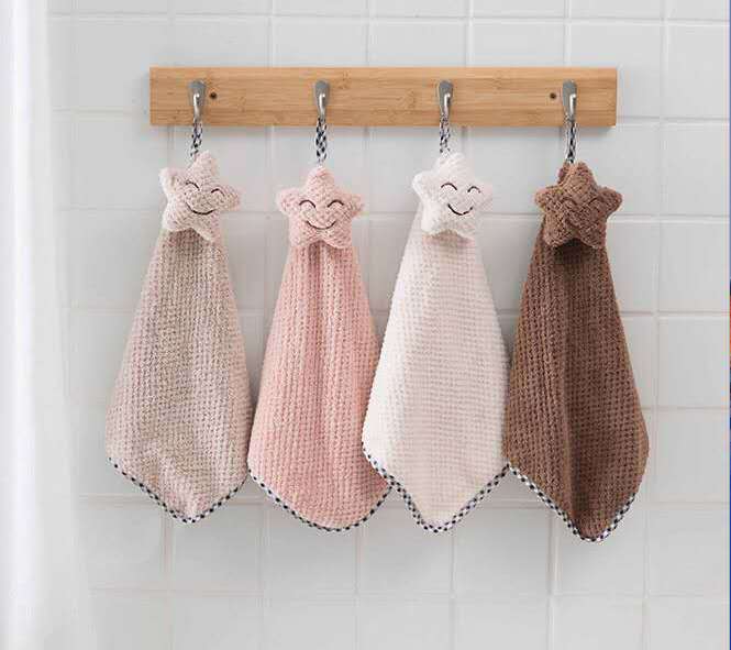 Cute Kids Bathroom Hand Towels