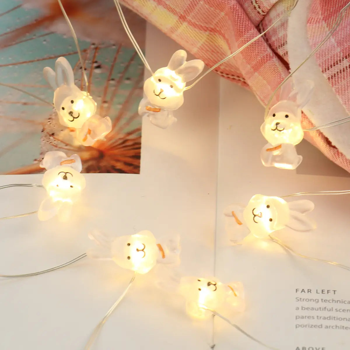 Easter Bunny String Lights