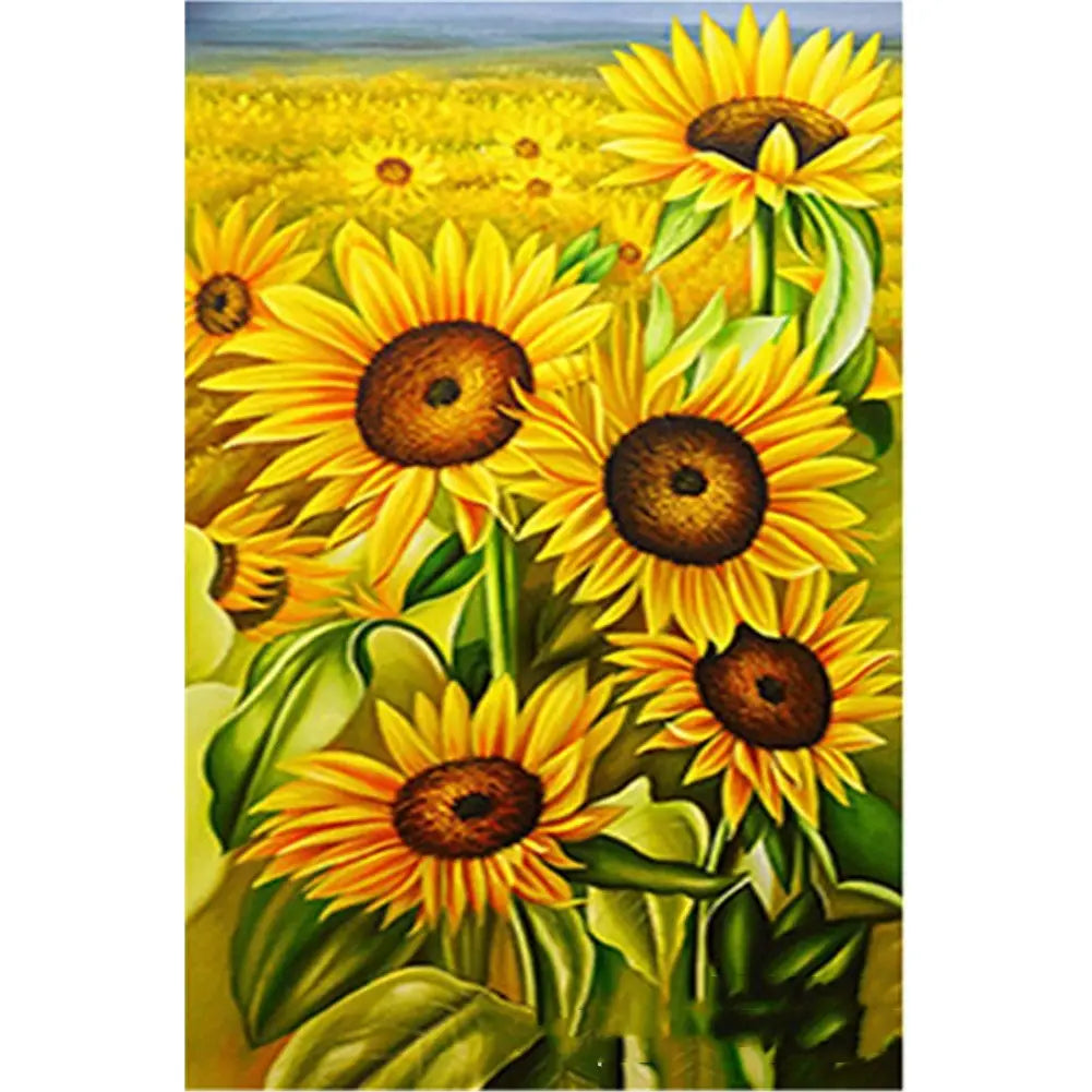 Diamond Painting Flowers Sunflower Home