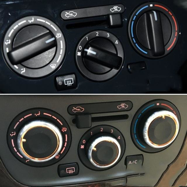 Car Air Conditioning Rotary Refitting Accessories, AC Knob