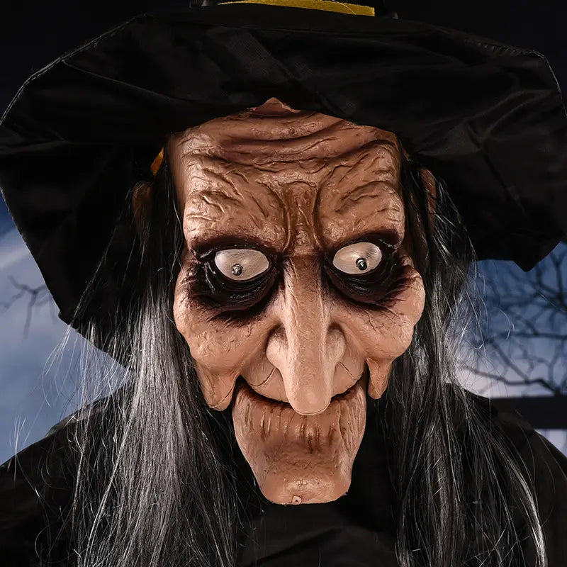 Voice-Activated Horror Electric Witch Toy