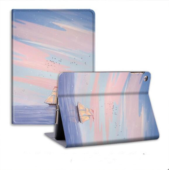 Dreamy Painting Style Silicone Sailing Cover