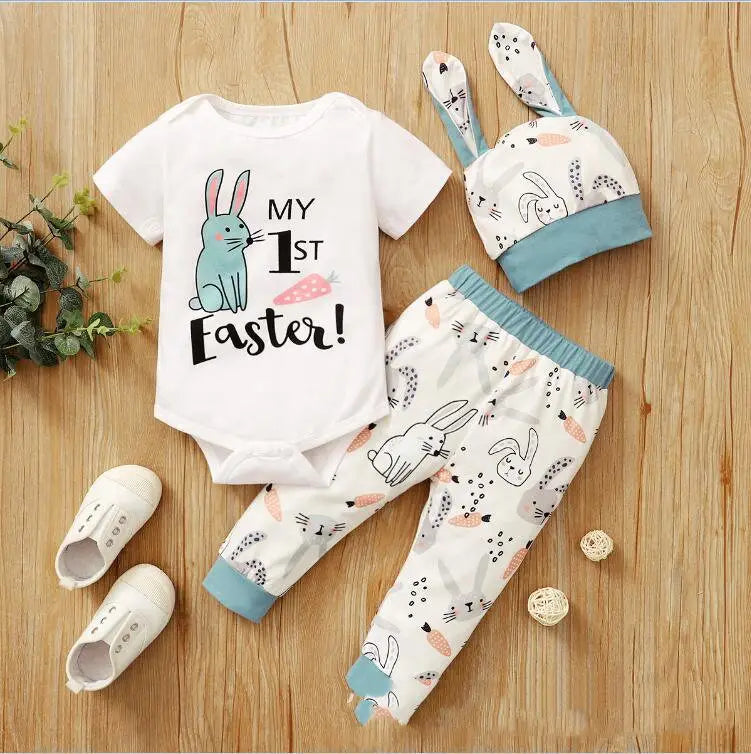 Easter Bunny Romper Set