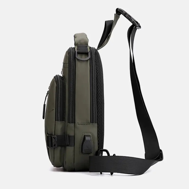 Multifunctional Crossbody Backpack for Men - Shoulder Chest Bag