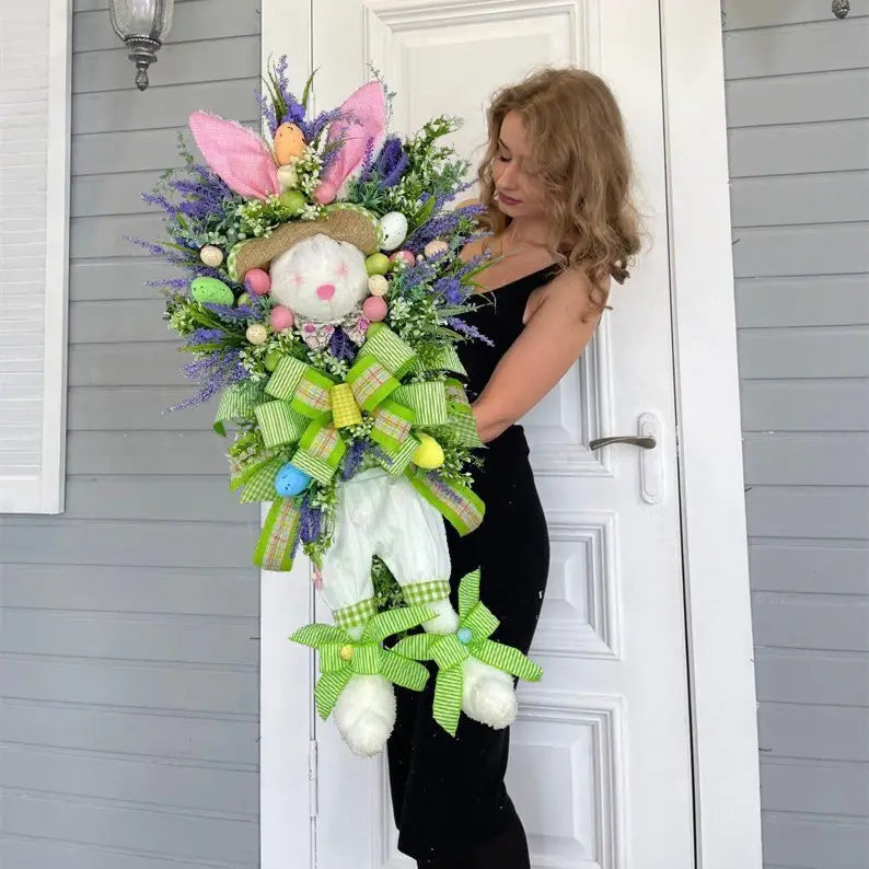 Easter Wreath Door Hanging Decor