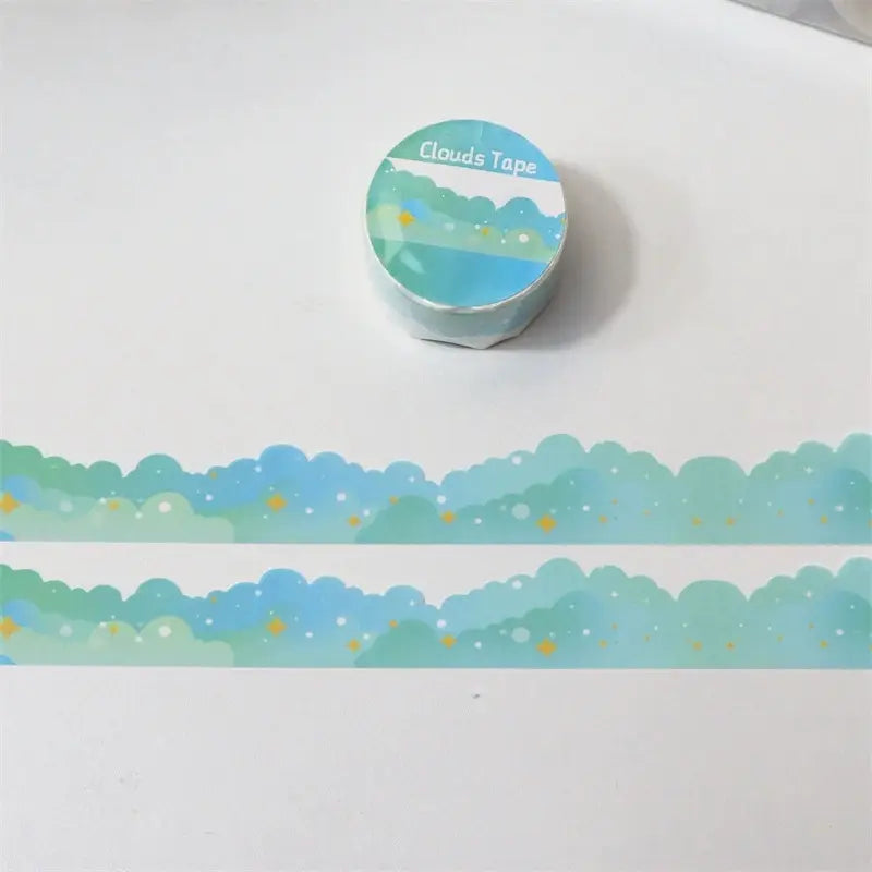 Cute Stars and Clouds Paper Tape