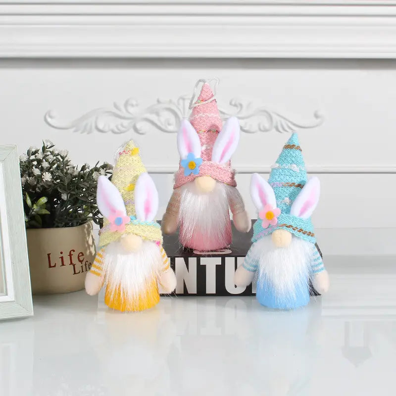 Faceless Gnome Toy Easter Holiday Table Decoration