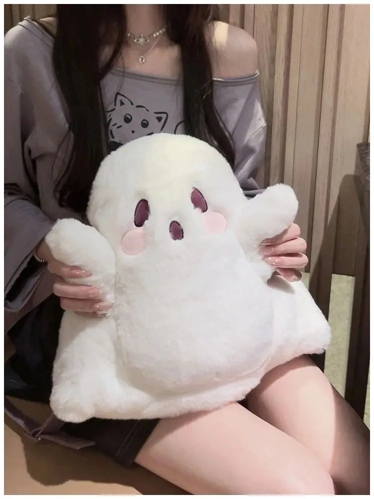 Cute Ghost Cartoon Personality Doll Backpack