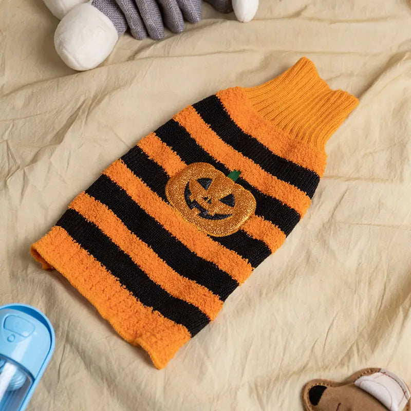 Halloween Teddy Warm Leisure Sweater for Pets