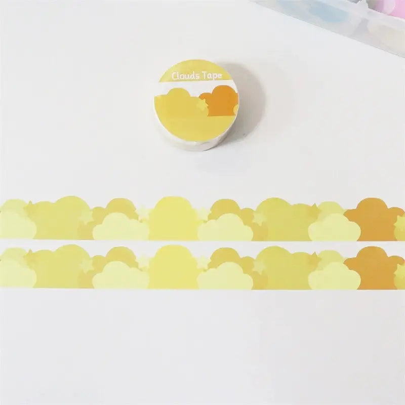 Cute Stars and Clouds Paper Tape